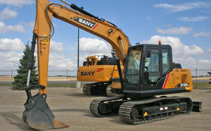 Excavadora de cadenas SY 135 C sin usar con componentes hidráulicos HYDAC y motor de alta eficiencia de 152 kW - Product Image 5