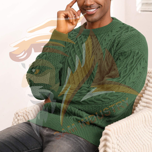Pull en coton 100% de haute qualité pour homme, respirant, best-seller, pull tricoté personnalisé pour homme, en vente en ligne - Product Image 4