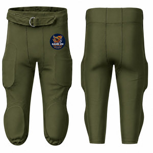 Custom Logo Design Comfortable Latest Style Protective Padded Compression Fit Short American Football Padded Safety Sports Pants - Product Image 6