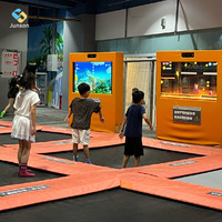 Projecteur de jeu interactif mural immersif AR pour trampoline, détection de mouvement, pour parc d'attractions