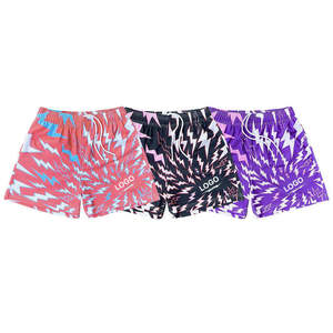 กางเกงขาสั้นออกกำลังกาย OEM ODM ระบายอากาศได้ดี สวมใส่สบาย แฟชั่นสตรีทแวร์ สองชั้น สำหรับผู้ชาย แบบซับลิเมชั่น แห้งเร็ว - Product Image 5