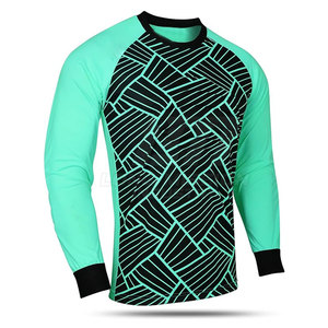 เสื้อผู้รักษาประตูคุณภาพสูง แบบซับลิเมชั่น ออกแบบโลโก้ทีมได้ตามต้องการ สำหรับผู้ชาย - Product Image 1