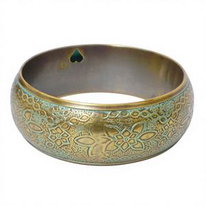 Handmade Natural Rattan Wicker Wrapped <b>Copper</b> Bangle <b>For</b> <b>Women</b> Luxury Handwoven Ethnic <b>Bracelet</b> Boho Chic Statement Metal Craft - Product Image 1