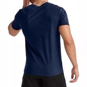 Camiseta Deportiva para Hombre, Transpirable, 100% Algodón, Anti-Pilling, Corte Holgado, Manga Corta, para Gimnasio y Ejercicio - Product Image 2