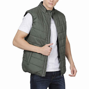 Chaleco Acolchado Ligero y Aislante de Primera Calidad para Hombre, Chaleco Cortavientos Personalizado, Chaqueta sin Mangas Acolchada - Product Image 4