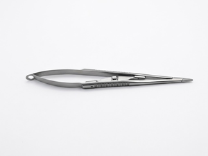 Porte-aiguille ophtalmique chirurgical V. Mueller, 5 poignées verrouillables, instrument de précision en acier inoxydable - Product Image 5