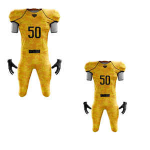 Maillot de football américain personnalisé au design attrayant – Uniforme sur mesure pour homme, prêt pour la ligue américaine adulte - Product Image 4