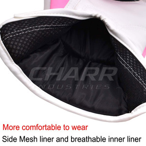 Servicio OEM, Guantes de Boxeo de Cuero de Alta Calidad para Hombre, Logotipo Personalizado, Cierre Ajustable de Gancho y Bucle, Ligeros y Personalizables - Product Image 6