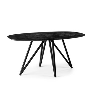 Modern Luxury 5-Piece Solid Wood Octagonal <b>Foldable</b> Dining <b>Table</b> 4 <b>Chair</b> Set High-Density Foam Eco-Friendly Restaurant - Product Image 6