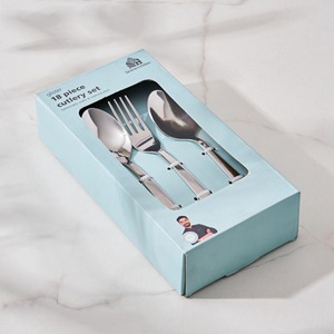 Modern Stainless Steel <b>Flatware</b> Set High Mirror Polish Rust Resistant Wedding Tableware 4-Piece Serving Utensils - Product Image 2
