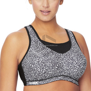 Sujetador Deportivo de Alta Calidad para Mujer, Talla Grande, Cobertura Total, Ajustable, Ecológico, de Secado Rápido, con Tirantes Cruzados - Product Image 6