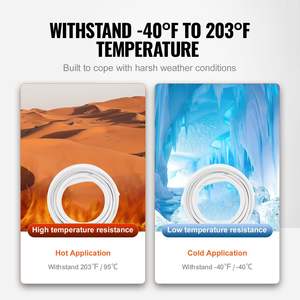 Tuyau composite PEX-AL-PEX pour chauffage radiant au sol, 82 pieds, 5/8'', épaisseur 0,08'', 25 m, couche intérieure en aluminium, barrière à l'oxygène - Product Image 3