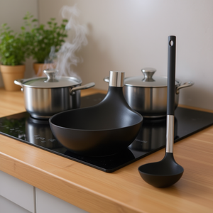 Cacerola de Acero Negro TOGO 29X8.5CM, Utensilio de Cocina - Product Image 2