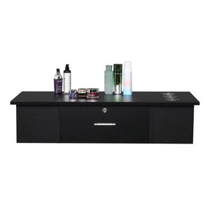 Postazione Professionale per Barbiere con Specchio e Armadietto con Serratura per Saloni di Bellezza - Product Image 2