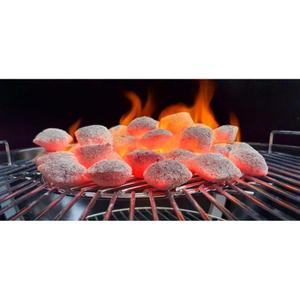 Charbon de coco de haute qualité en briquettes, formes oreiller et hexagonales, faible teneur en cendres, combustible pour barbecues commerciaux - Product Image 3
