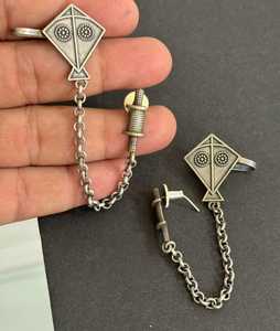 Boucles d'oreilles oxydées pour femmes bijoux légers de style ethnique en argent antique parfaits pour un usage quotidien fonctions de fête en gros en vrac - Product Image 2