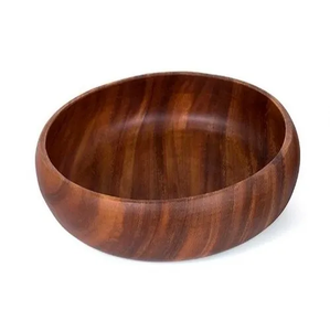 Bol en bois poli, écologique, pour le rangement, artisanat en bois naturel, bols de service pour fruits et salades, fournisseur en gros 2023 - Product Image 1