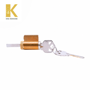 ลูกบิดประตูทองเหลืองสั่งทำพิเศษ ขนาด 32 มม. พร้อมกุญแจ 2 ดอก แบบ KW Keyway ชุบโครเมียมขัดเงา ใช้ได้กับประตูหลายประเภท - Product Image 2