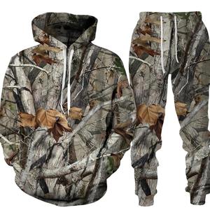 Vêtements de travail pour hommes en polyester respirant et imperméable, camouflage vert, certifiés CE, haute visibilité, avec transfert thermique et protection anti-aiguilles. - Product Image 2