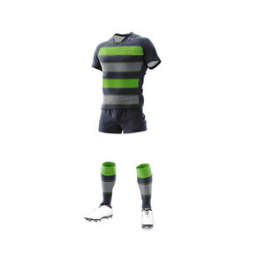 Uniforme de Rugby Personalizado de Alta Calidad, Estilo Vintage, 100% Poliéster, Económico, con Servicio OEM - Product Image 2