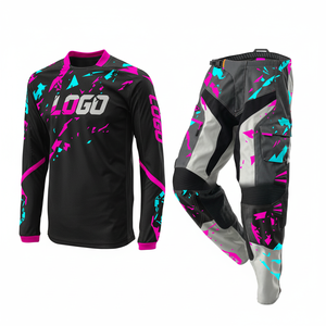 Conjunto de Jersey y Pantalones MX con Logotipo Personalizado para Motocross Freestyle, Traje de Carreras para Motocross - Product Image 4