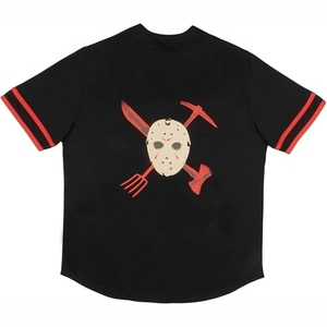 Camiseta de Béisbol Estilo Urbano - Camisa Deportiva de Moda Hip Hop - Top de Malla Transpirable de Secado Rápido para un Look Casual Urbano - Product Image 2