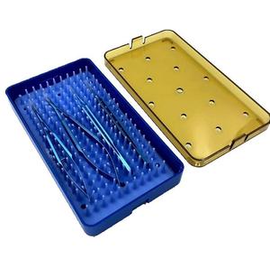 Juego de Instrumentos de Cirugía Oftálmica, Pinzas de Microcirugía, Portaagujas, Tijeras, Acero Inoxidable de Grado Médico, Certificado CE, Manual - Product Image 3