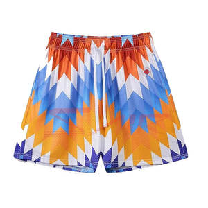 New Manufacture <b>Top</b> Quality Summer Color Mesh Sublimation Shorts Quick Dry Sports Sublimation Mesh Shorts Men OEM Service - Product Image 6