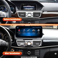 Autoradio Android 13 10.25/12.3'' avec GPS pour Mercedes-Benz Classe E W212 5.0 2010-2016 Lecteur multimédia vidéo pour voiture