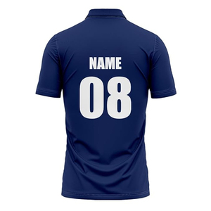 Unisex OEM Service Professional Clothing Hot Custom Logo Wholesale Cricket Jersey 100% Polyester Printed Custom Colors <b>Size</b> - Product Image 3