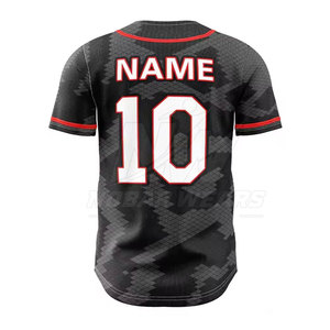 Camiseta de Béisbol de Alta Calidad para Hombre, Tejido Ligero, Diseño Transpirable, Ideal para Entrenamiento y Deportes - Product Image 3