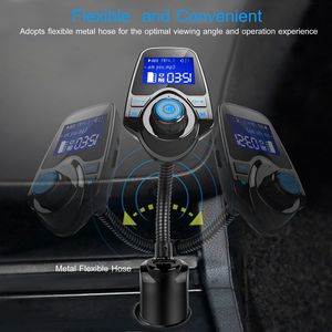 Transmisor FM Inalámbrico para Auto con Carga Rápida USB, Llamadas Manos Libres, Reproductor MP3 con Entrada AUX para Kit de Auto Bluetooth - Product Image 5
