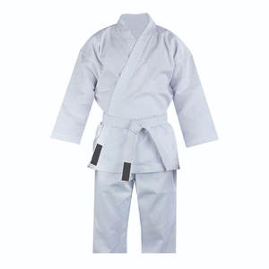 Uniforme de Taekwondo Blanco, 100% Algodón Elástico, Transpirable, Resistente, Corte Regular, Unisex para Adultos, Kit de Artes Marciales - Product Image 6