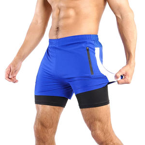 Pantalones Cortos Deportivos de Verano Estilo Urbano, de Lana, para Gimnasio y Entrenamiento, Diseño Sólido, Impermeables, Transpirables, de Calidad y a la Moda - Product Image 3
