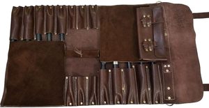 Genuine Leather Knife <b>Roll</b> Professional Kitchen Knife Holder Chef <b>Tool</b> Carrier Storage Organizer LKR-0316 - Product Image 4