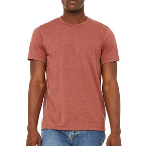 T-shirt pour homme 100% coton, col rond, décontracté, manches courtes, uni, t-shirt basique pour homme - Product Image 6