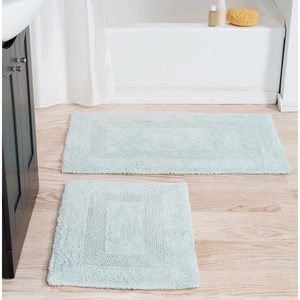 New Designer Oval Cotton Reversible Bath <b>Mats</b> Both Side Use Bath <b>Mats</b> USE for <b>BATHROOM</b> DECORATIONS - Product Image 5