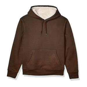 เสื้อฮู้ดดี้ผู้ชายสำหรับฤดูหนาว ผ้าโพลีเอสเตอร์ 100% ระบายอากาศได้ดี เป็นมิตรกับสิ่งแวดล้อม แขนยาว สวมหัว มีกระเป๋า  รับสกรีนโลโก้และงานพิมพ์ - Product Image 4