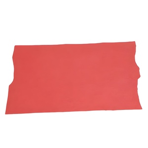 Cow Hide Red <b>Leather</b> Chrome Tanned Material For Tech Accessories And Watch Bands With Unique Pattern Premium Crafting Quality - Product Image 2