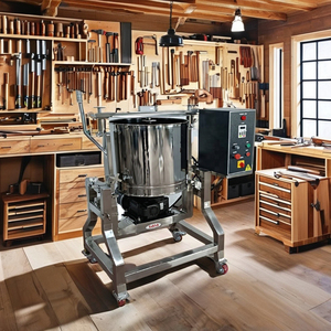 Mélangeur de chocolat Sahith 40KG avec moteur puissant pour broyeur à bois, outil de traitement du chocolat en vrac, doté d'un boîtier de transmission central inclinable - Product Image 1