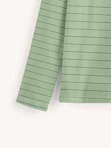 เสื้อยืดผู้ชายคอตตอนแท้ 100% คุณภาพดี ขายส่ง เสื้อยืดคอกลม แขนยาว สไตล์สตรีทแวร์ลำลอง พิมพ์ลาย 3 มิติ - Product Image 4