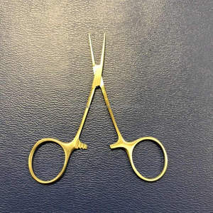 คีมหลอดเลือดแดงเคลลี่14ซม. 16ซม. เครื่องมือการผ่าตัดทั่วไปแบบโค้งสแตนเลสเยอรมัน - Product Image 4