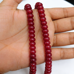 Cuentas de piedras preciosas Zed Rondelle al por mayor, hebras de piedras preciosas naturales a granel, cuentas de piedras sueltas para la fabricación de joyas - Product Image 6