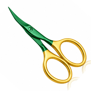 Ciseaux à ongles réutilisables à lame tranchante avec logo personnalisé, étui en cuir de protection, professionnel pour les kits de manucure et les ensembles de beauté - Product Image 2