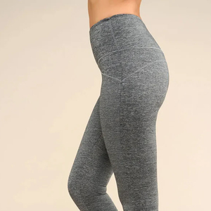 Vêtements de sport pour femmes en coton respirant de haute qualité, leggings de yoga, nouveaux leggings de yoga tendance pour femmes - Product Image 5