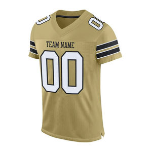 Maillot de football américain en mesh respirant, personnalisable par sublimation, uniforme d'équipe anti-humidité pour le jour du match - Product Image 2