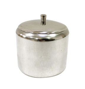 Ustensiles de cuisine en acier inoxydable : pots à sucre, ensemble crémier et sucrier en acier inoxydable, carafe à crème - Product Image 1
