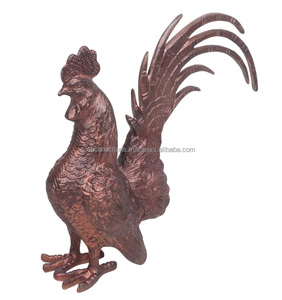 Sculptures d'animaux en aluminium de lavage blanc de renne figurines d'animaux décoratifs décoration de la maison art mural statues de jardin article - Product Image 6