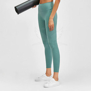 2026 Modern Design <b>Women</b> Yoga <b>Leggings</b> High Quality Best Selling Lightweight Breathable Fabric Mid Waist Solid <b>Pattern</b> - Product Image 5