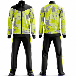 Sublimation Printed OEM Tracksuit Set High Performance <b>Custom</b> Sportswear Apparel With Team Logo Design For Training Purpose Wear - Product Image 1